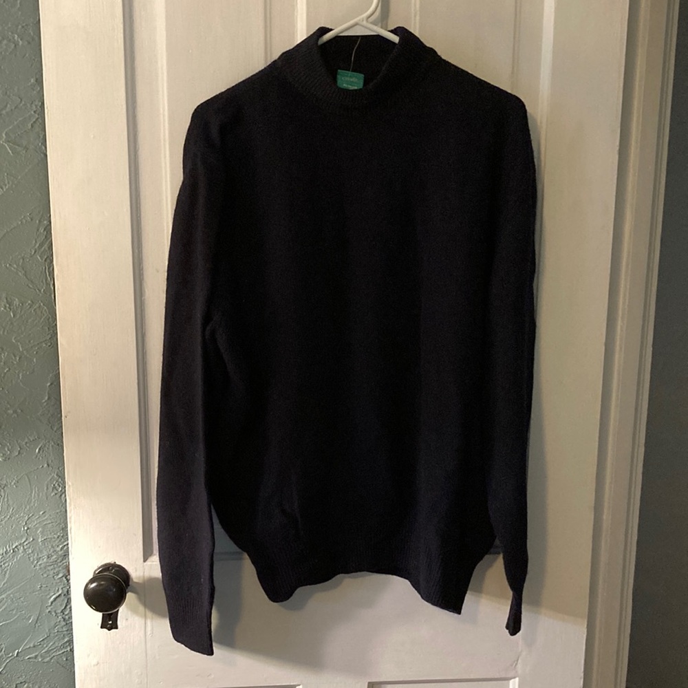 Women’s xl Italian sweater, blue